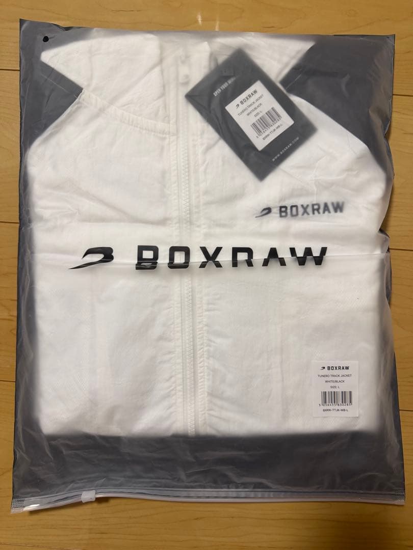 ボクシング BOXRAW Tunero Track Jacket White Black L