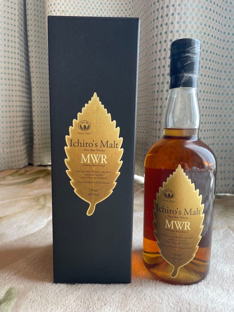 イチローズモルト ミズナラ MWR 700ml 46% パラフィン巻保存