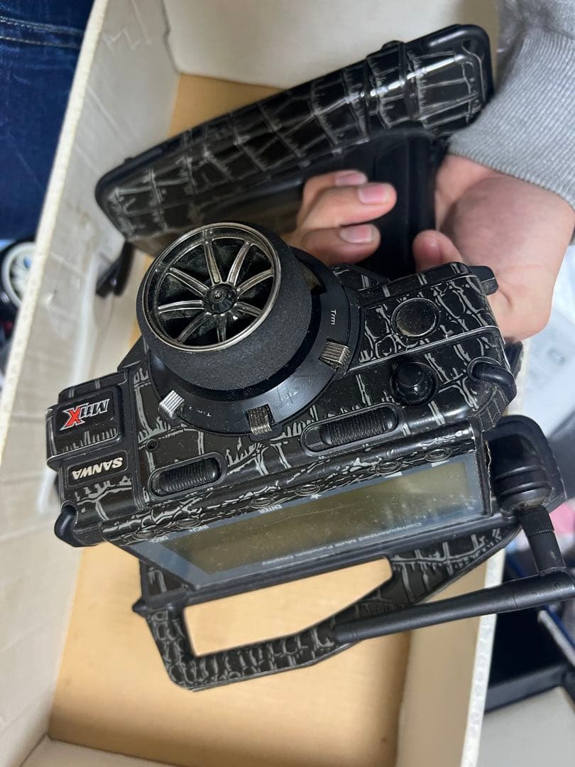 SANWA M11X ブラック ラジコン 送信機　互換受信器