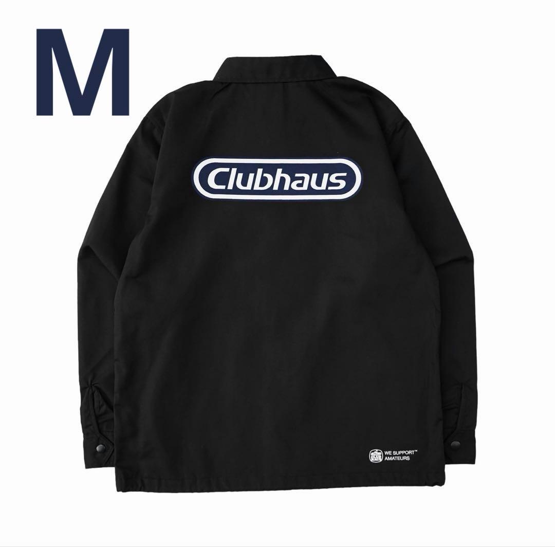 CLUBHAUS × HASEGAWA CoachJKT - Navy Logo