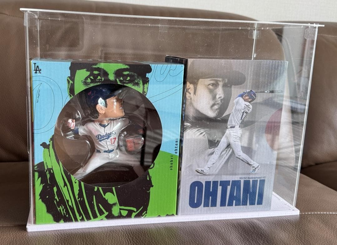 【２個セット】大谷翔平 記念ボブルヘッド（投手+バッター）をセットで