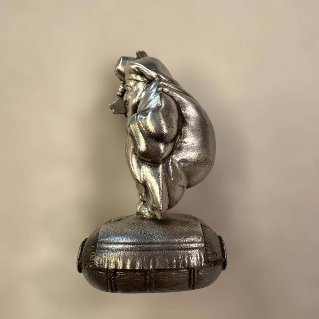 純銀製　大黒天　68g 縁起物 置物