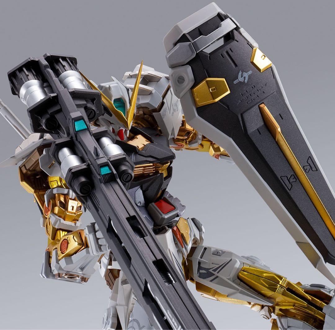L BUILD メタルビルド ガンダムアストレイ ゴールドフレーム