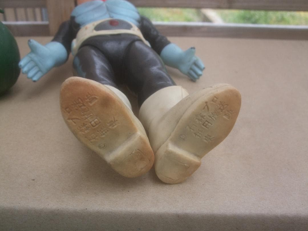 旧 バンダイ★ 仮面ライダー 1号★ 面取れ ★スタンダードサイズ