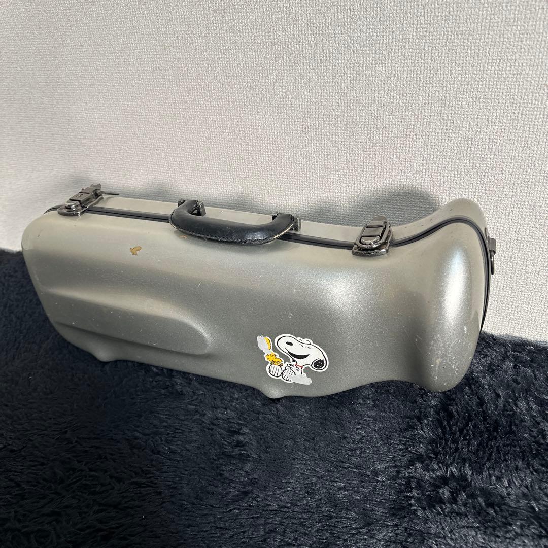 C.C Shiny トランペット ハードケース 管楽器 シルバー