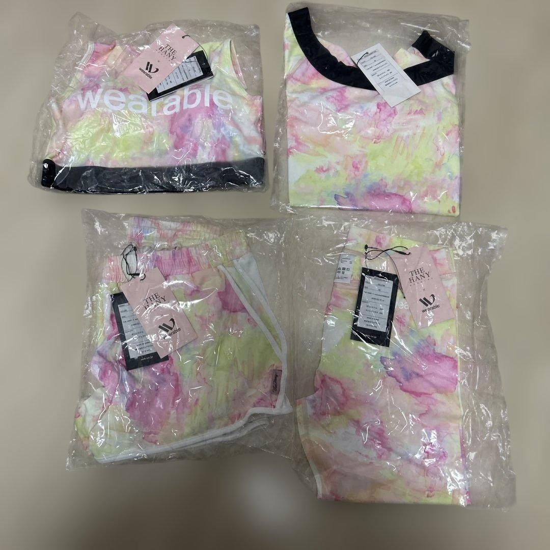 THE HANY wearable コラボレインボーシリーズスポーツウェアセット