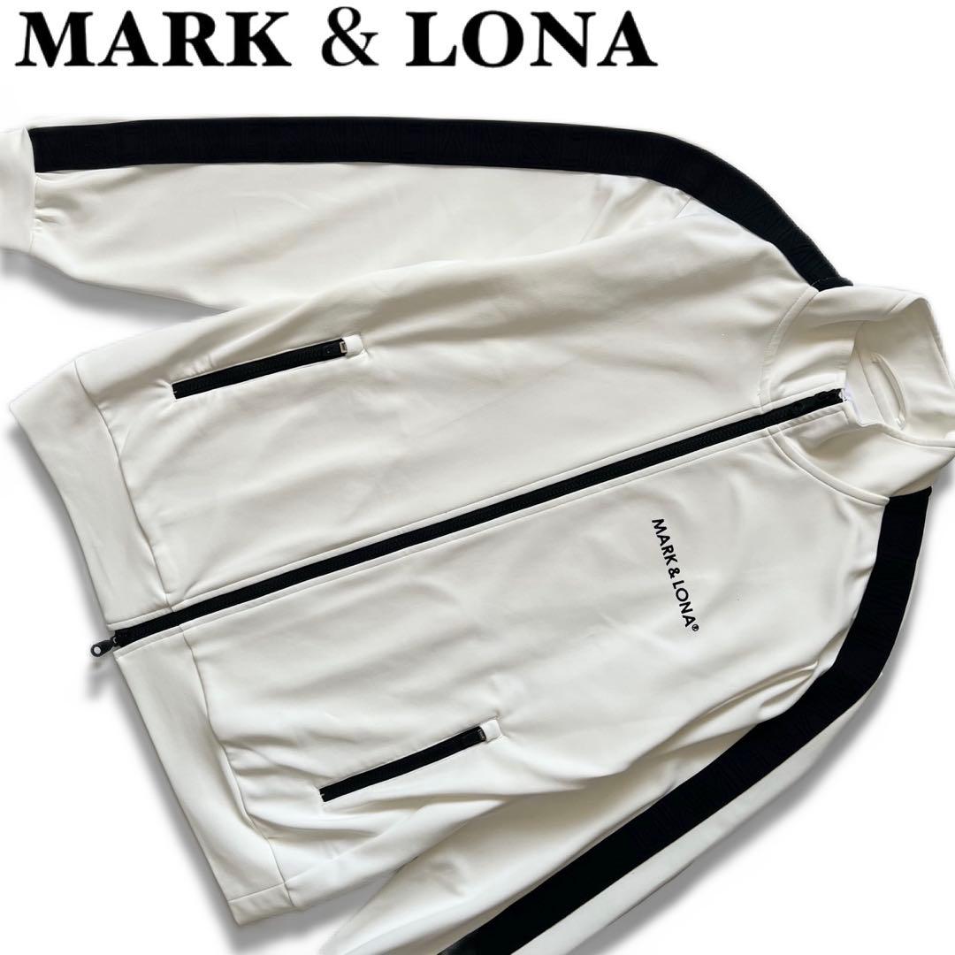 MARK&LONA マークアンドロナ　トラックジャケット　メンズ　サイドロゴ　L