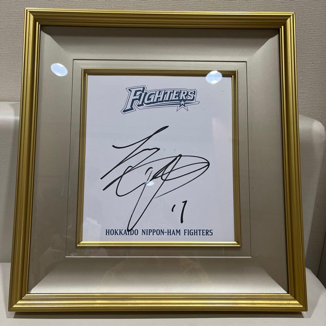 大谷翔平　日ハム　サイン色紙