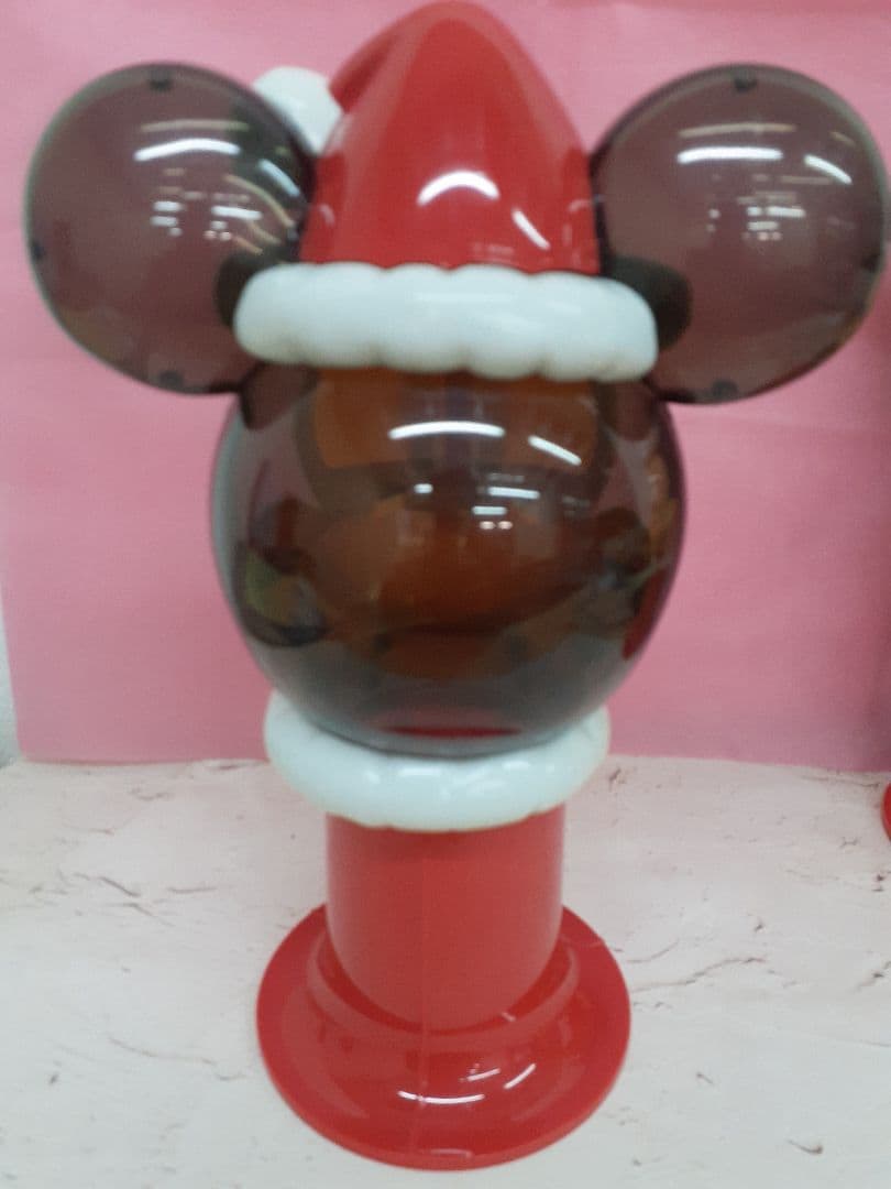 ミッキーマウス サンタ帽子 チョコレートディスペンサー2個セット