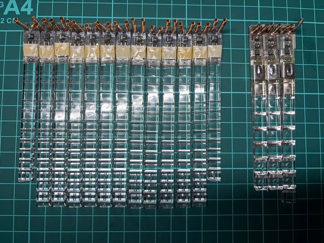nゲージ TOMIX 室内灯 16本　動作確認済み　新幹線　電球3本 白色13本