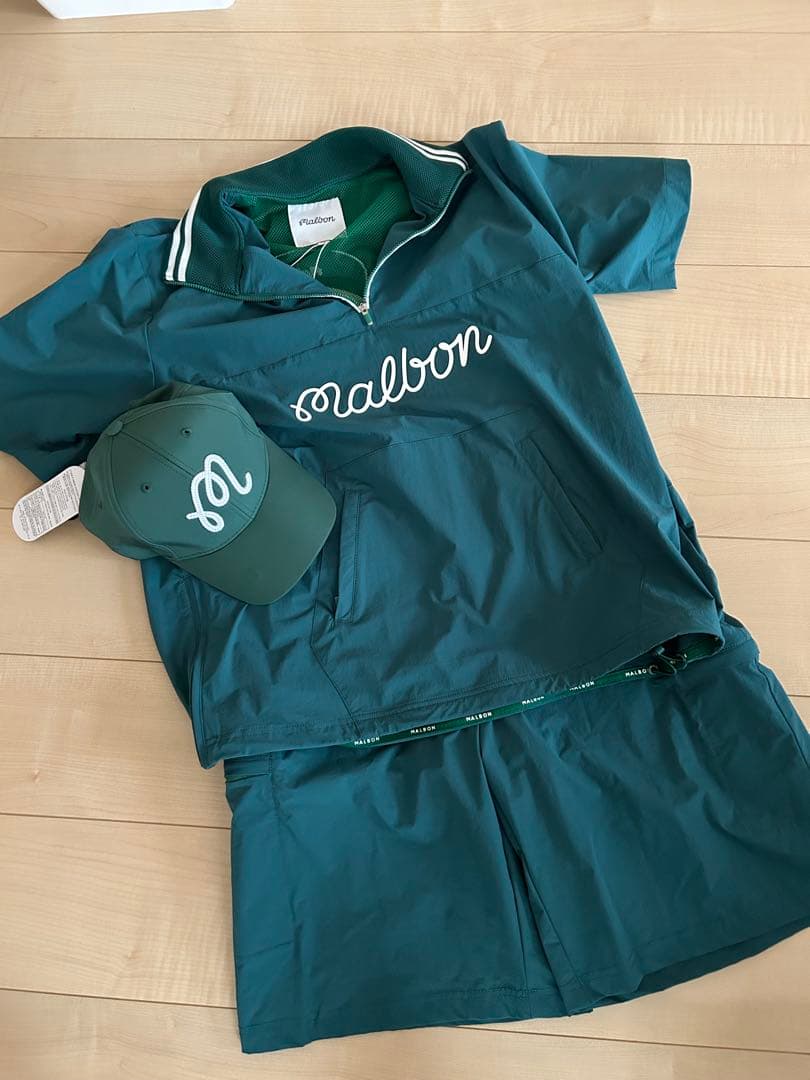 マルボン ゴルフウェア キャップ付き