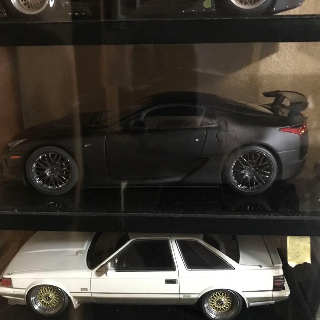 Lexus lfaマットブラック 1/18