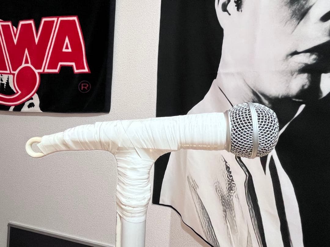 矢沢永吉　マイクスタンド白