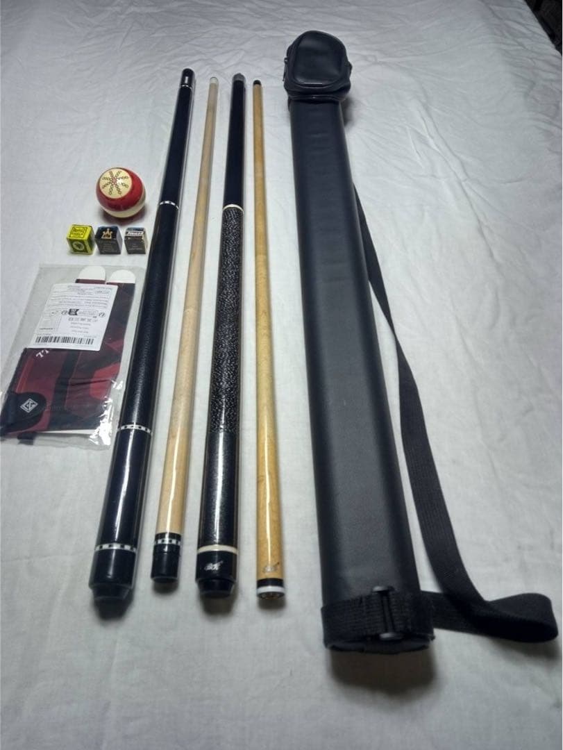 ビリヤードキューセット売り　おまけ付き