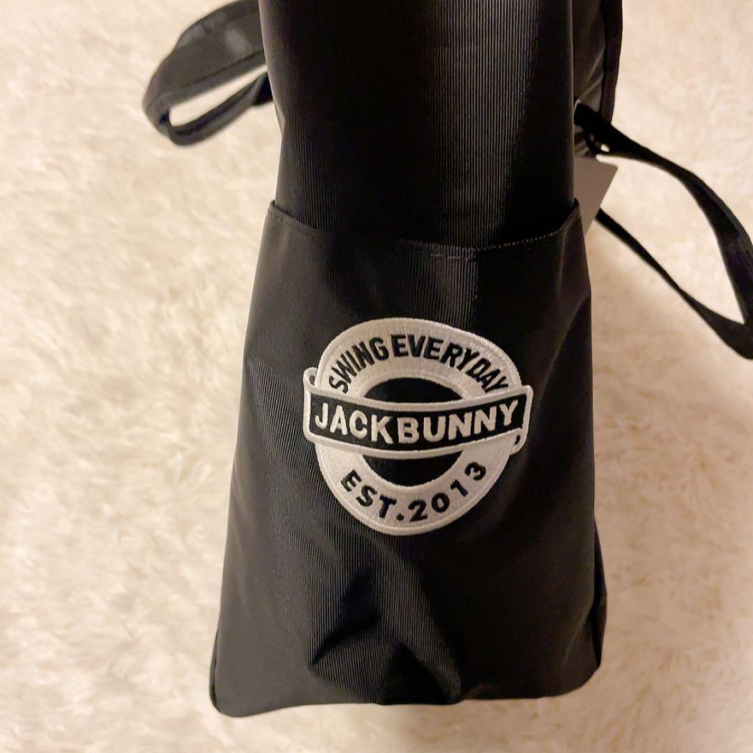 タグ付新品未使用　JACKBUNNYジャックバニー　ゴルフバッグ　ストラップ　黒