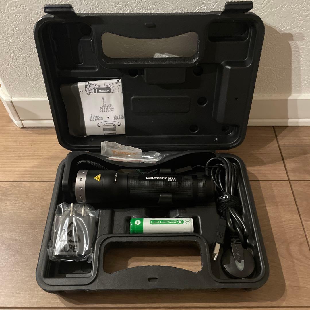 LED LENSER M7RX 懐中電灯 セット