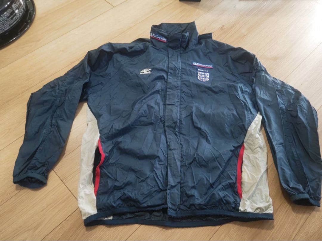 希少！当時物！イングランド代表 アンブロ ナイロンジャケット