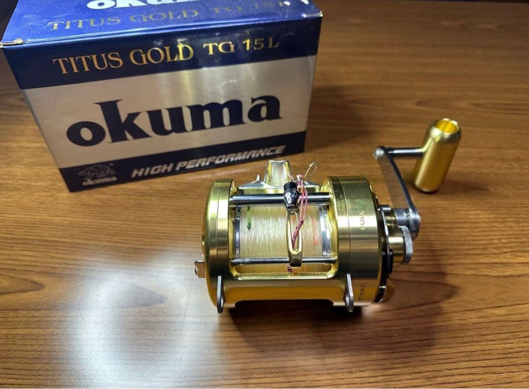 okuma TITUS GOLD TG 15L リール