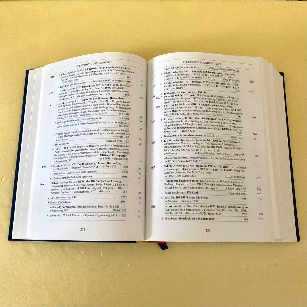 絶版貴重 MARKLIN メルクリン OO/HO KOLL プライスカタログ