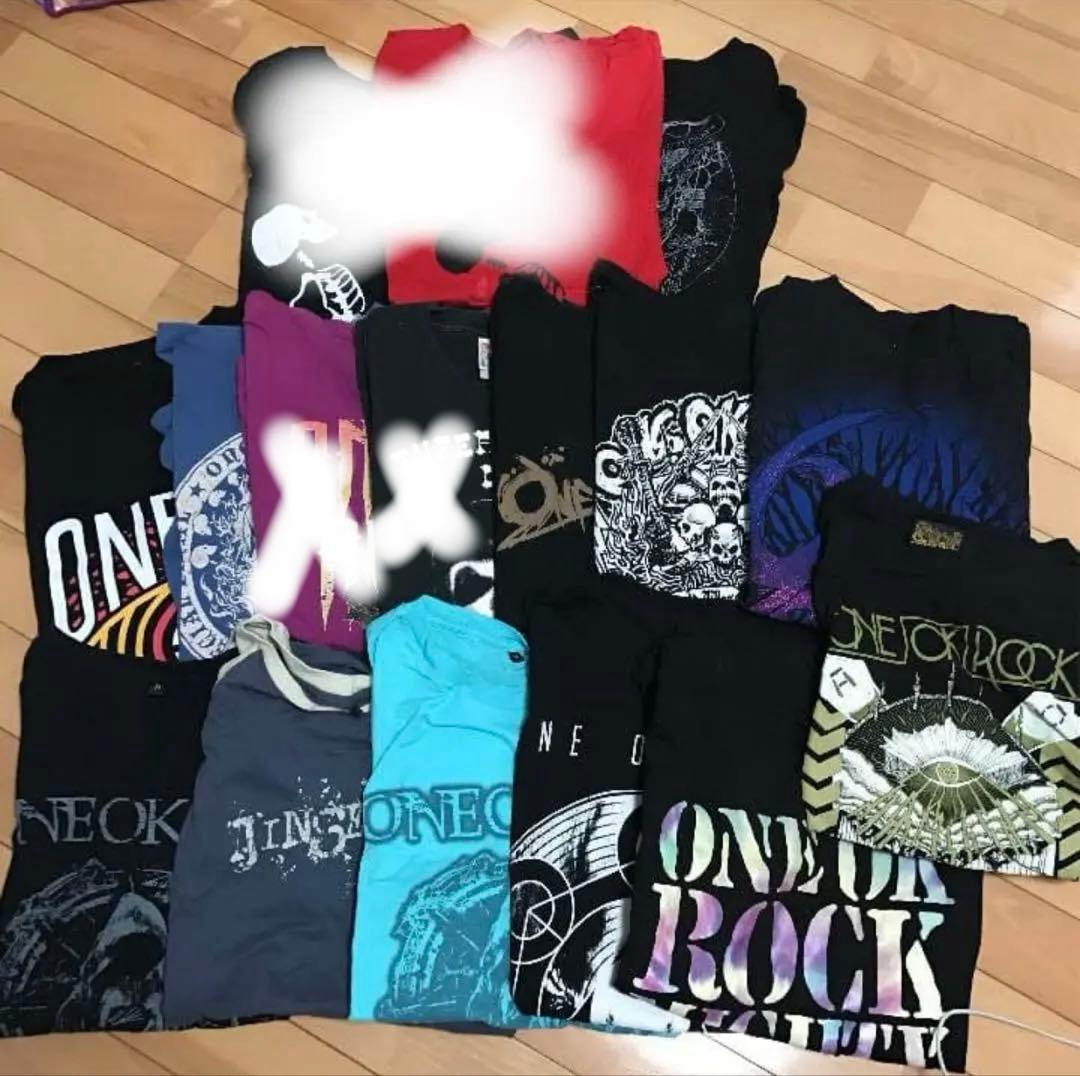 ワンオクTシャツ12点セットまとめ売り 2010年のレアTシャツなどあり