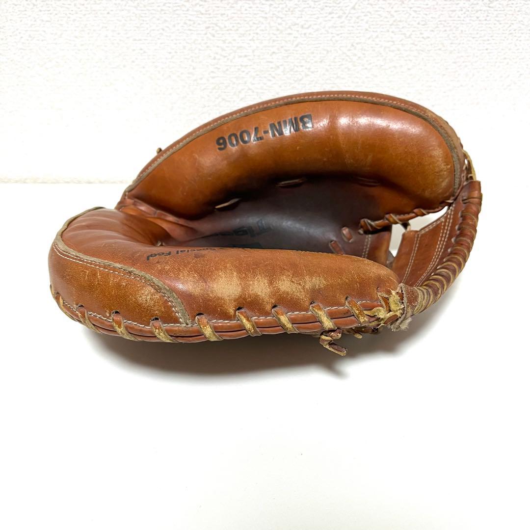 美津和タイガー 硬式用 キャッチャーミット レザー