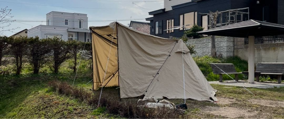 FUTUREFOX FOX-BASE EVO TC カーキ　メッシュ付前幕セット