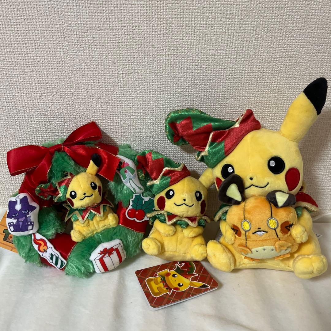 ポケモン ポケモンセンター 2022 クリスマス セット売り ぬいぐるみ