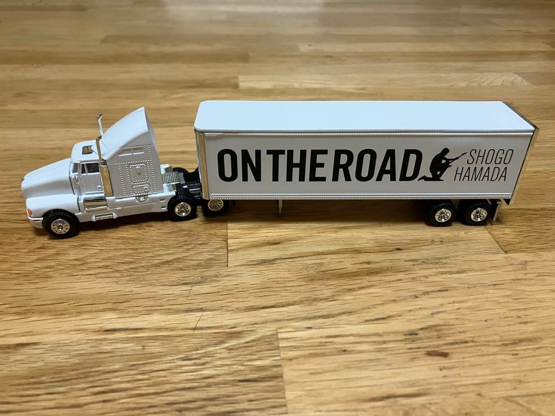 未開封　浜田省吾 浜田島　トレーラー付きトラック➕マウスパッド