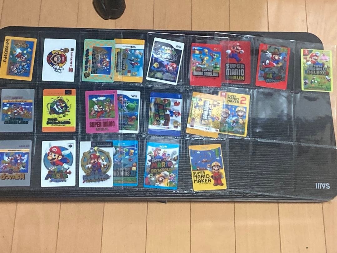 オ*☆様 マリオブラザーズ ウエハース カード 22種コンプ　マリオ