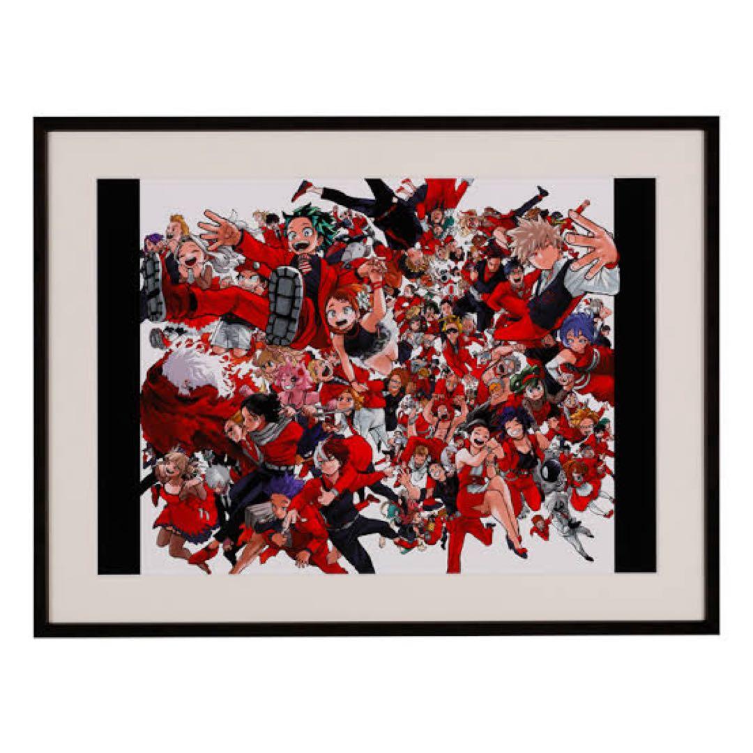 【未開封】ヒロアカ ジャンプフェスタ2023 額装高精細デジタルカラー