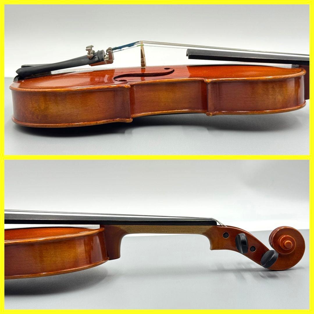 左下 スズキ バイオリン 1/2 バイオリン No.200 2001 弓ケース付