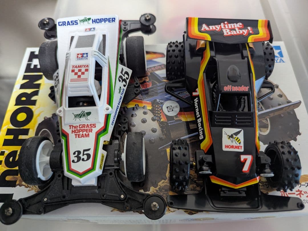 【ホーネット＆グラスホッパー3点セット】ミニ四駆(ホーネットポスターフレーム付)