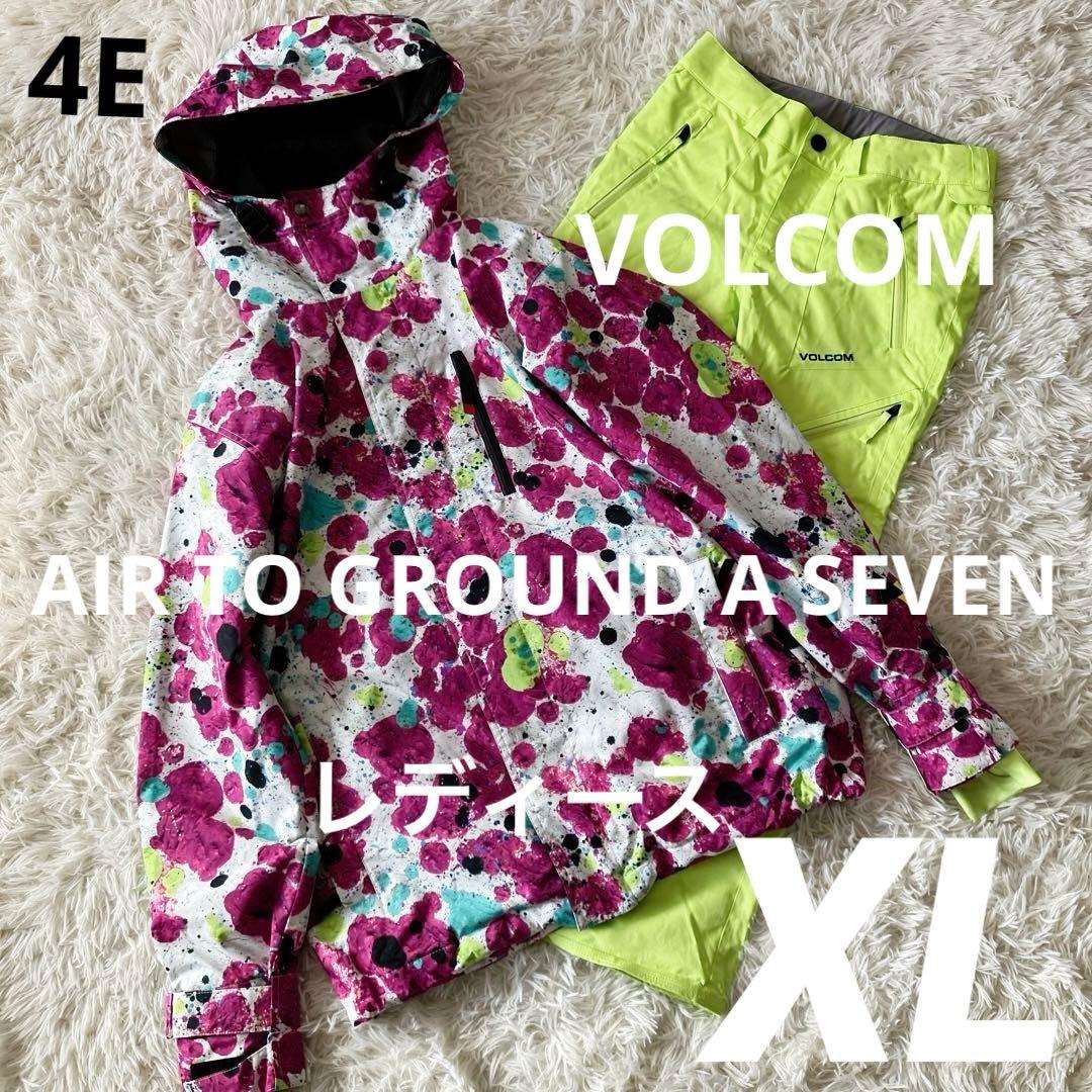 #4E✨VOLCOM✨スキー スノボ ウェア 上下セット レディースXL