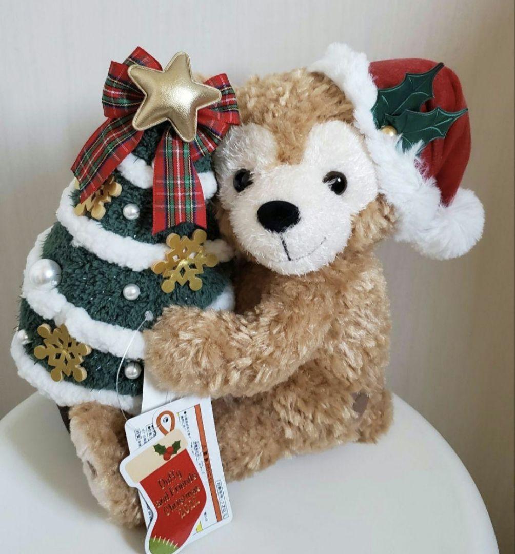 ディズニーシー　ダッフィークリスマスツリー　ウィンタートゥインクリングタウン