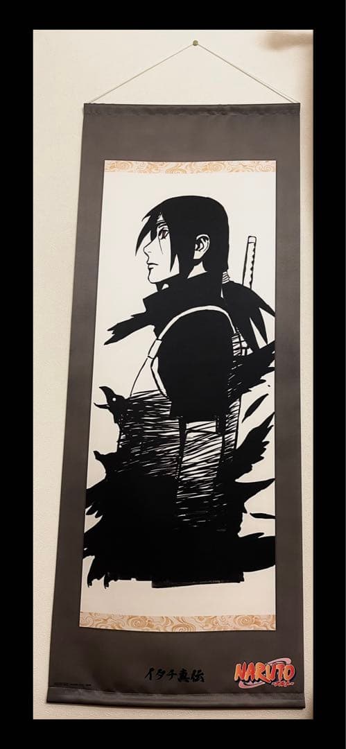 うちはイタチ掛け軸風タペストリー