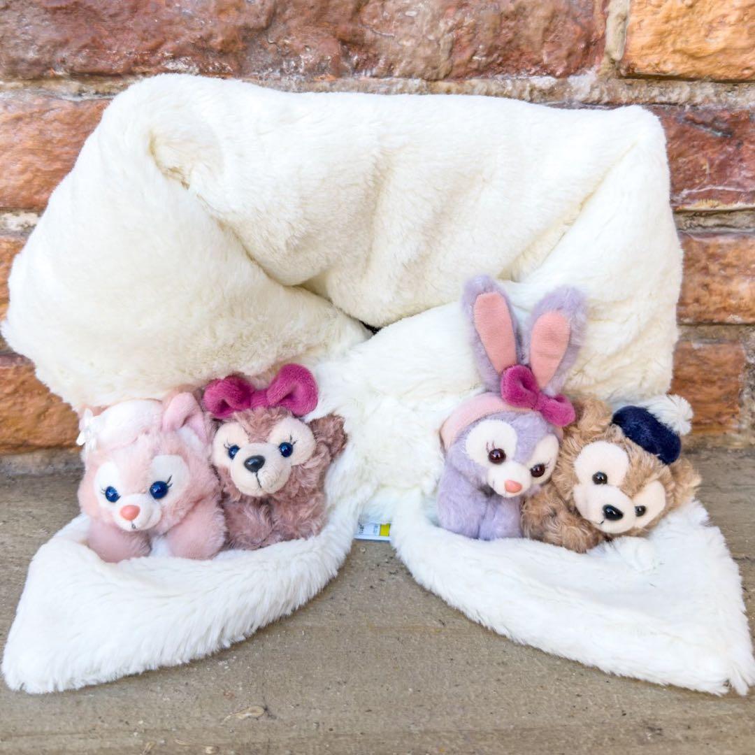 マフラー　グッズ　ディズニー　新品　ダッフィー　ジェラトーニ　シェリーメイ