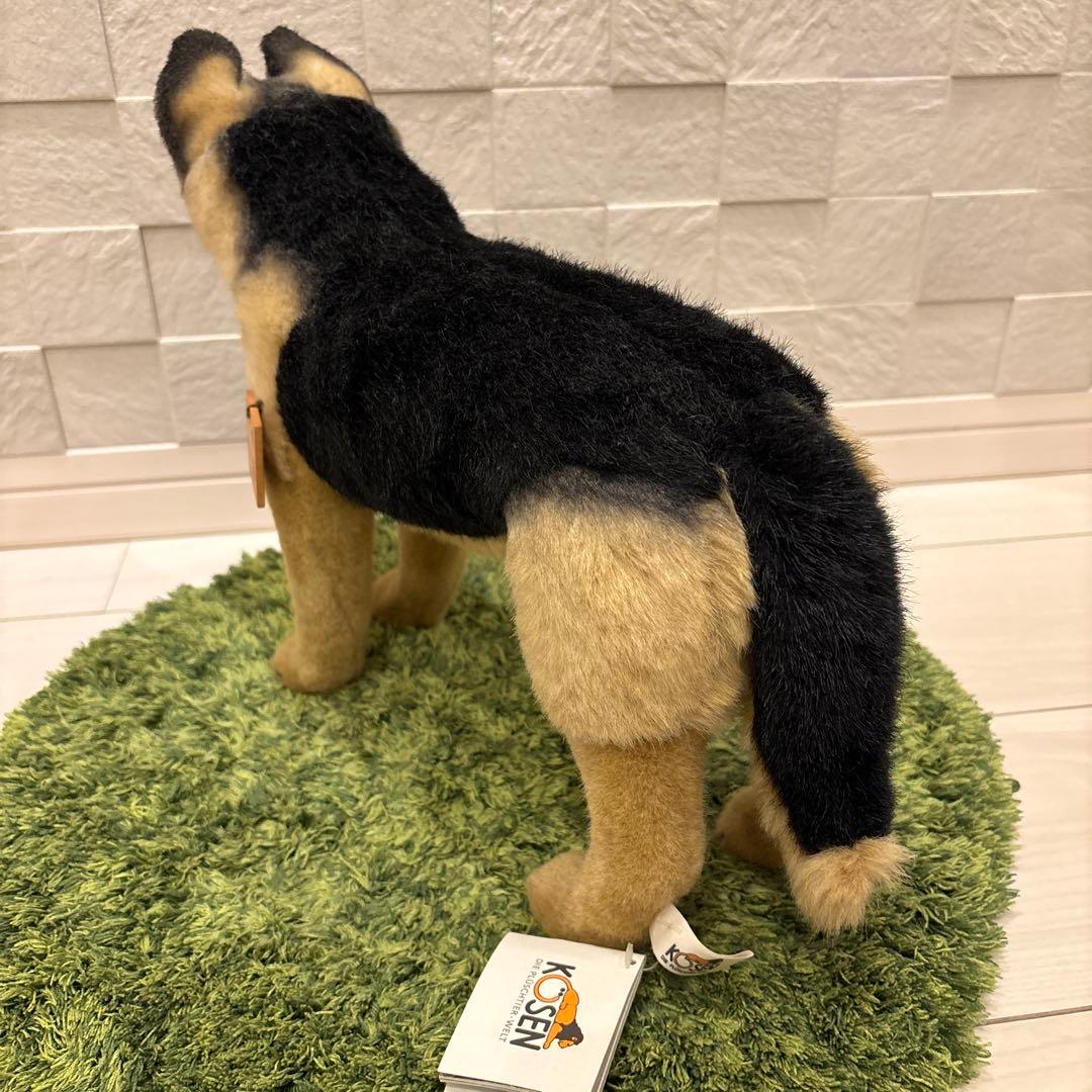 ケーセン（Kösen）ジャーマンシェパード ぬいぐるみ Steiff取扱