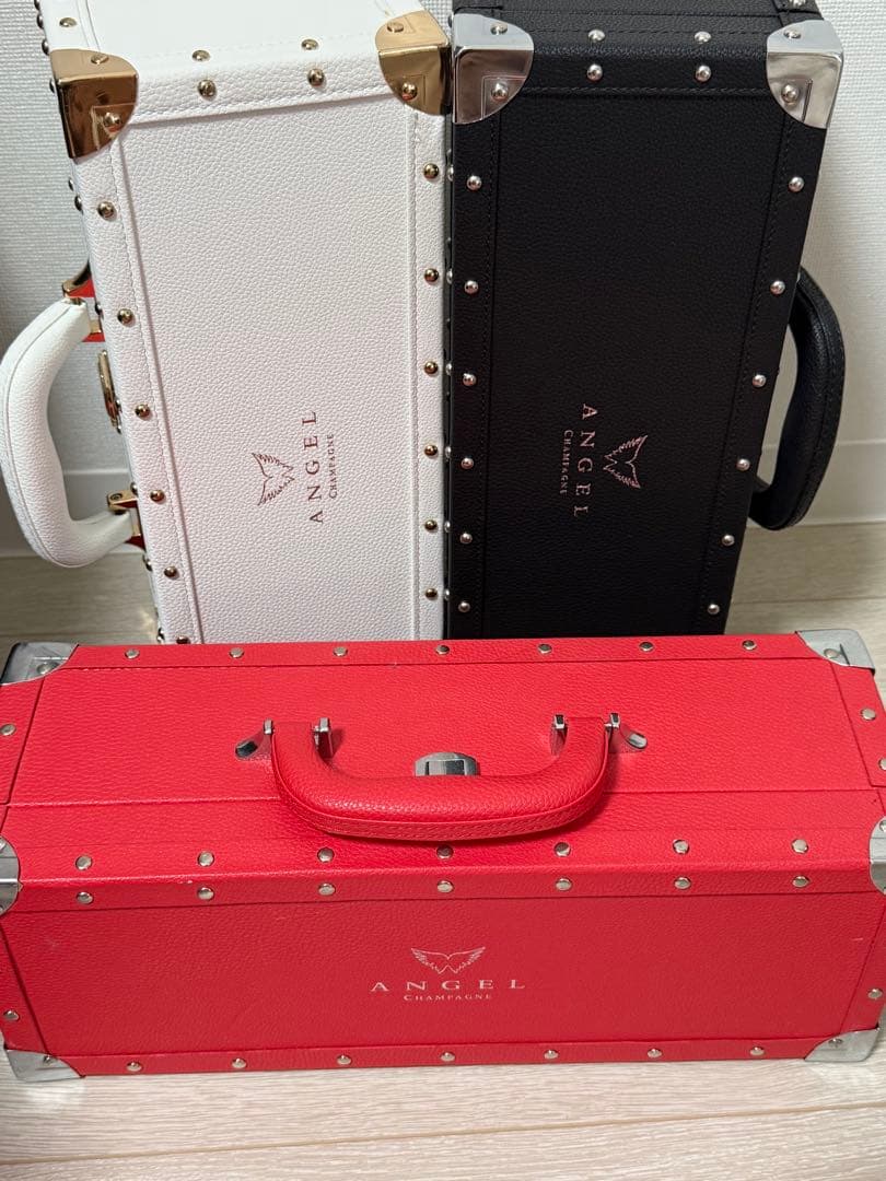 ANGEL シャンパンボックス シャンパンケース 箱 3色セット