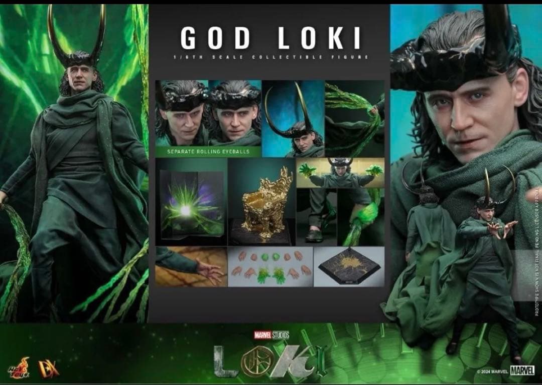 ゴッドロキ　ホットトイズ　1/6 通常盤