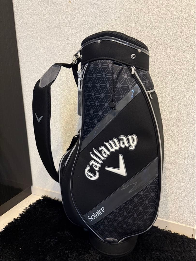 新品未使用　Callaway Solaire ブラック ゴルフバッグ