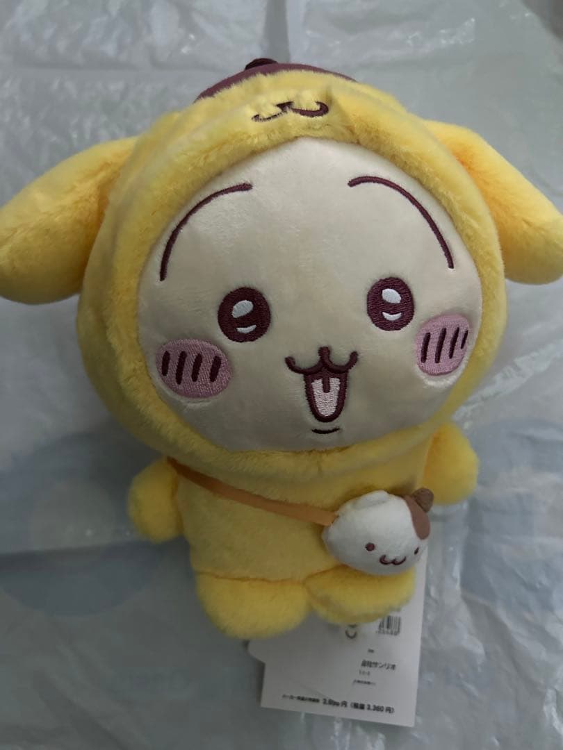 ちいかわサンリオコラボ　うさぎ　ハチワレ　ちいかわ　モモンガ 4体セット