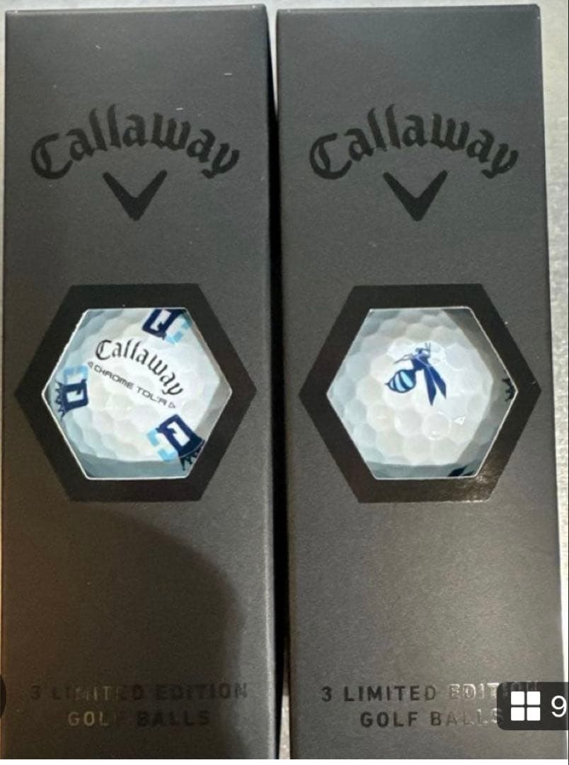 キャロウェイ　ゴルフボール　メジャー　限定　全米プロ　レア　希少