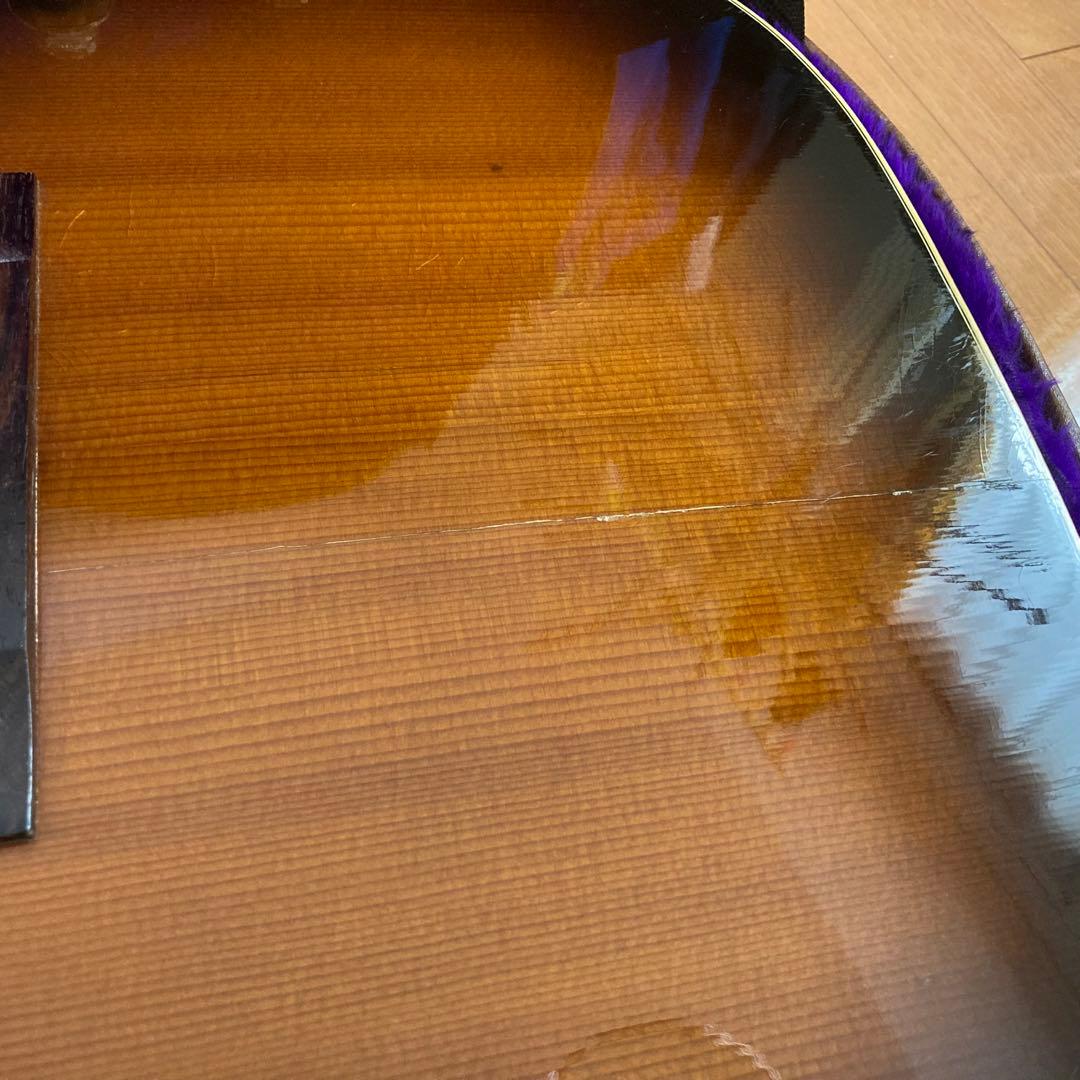 ままままま Gibson J-160e 単板 Xブレーシング リフレット済