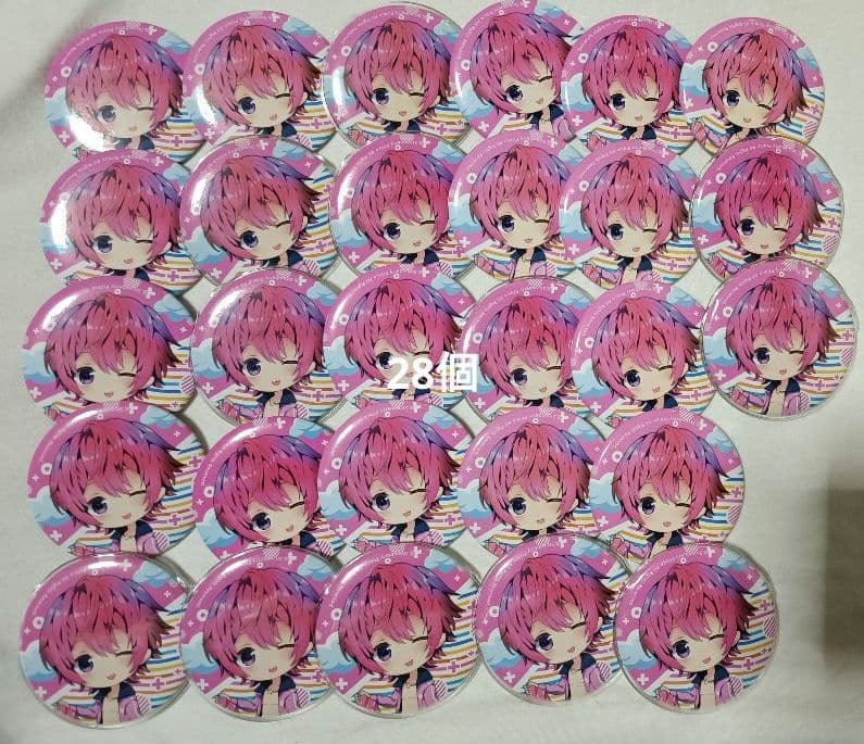 すとぷり　さとみ　缶バッチ　アニメイト特典缶バッチ