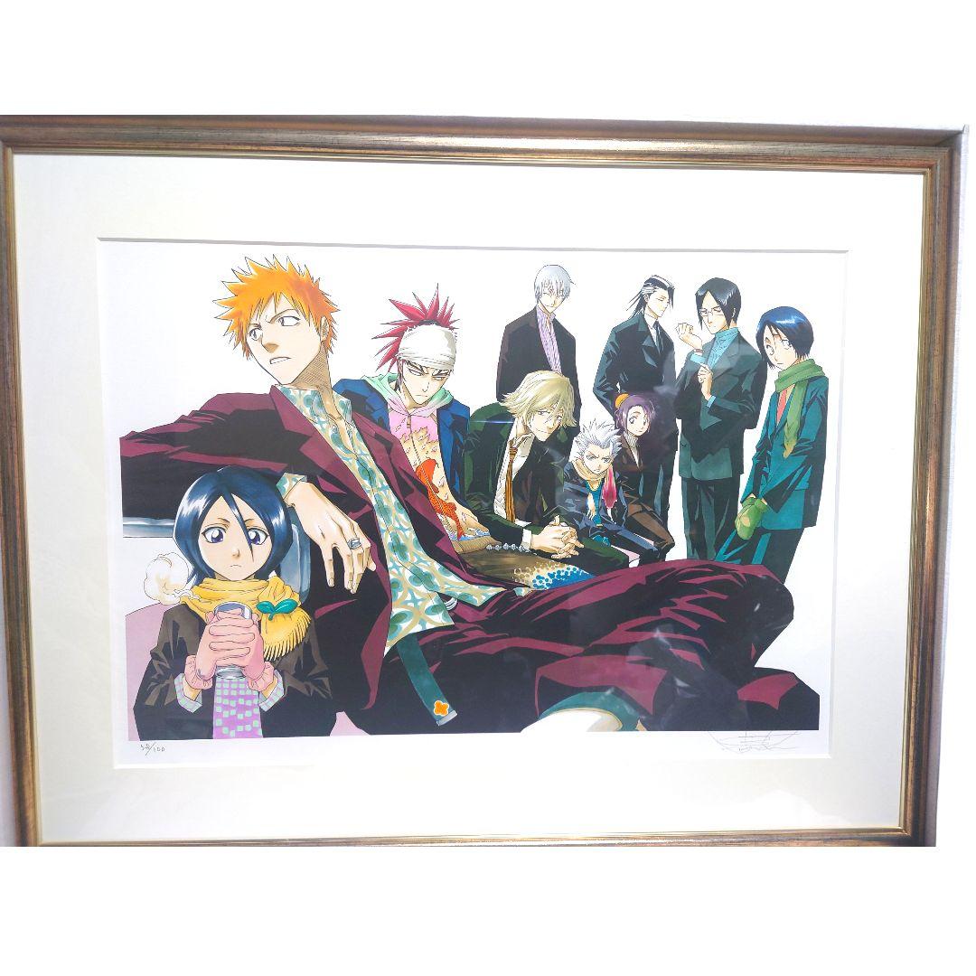 超希少品　BLEACH 久保帯人先生 直筆サイン入り複製原画シリアルナンバー入り