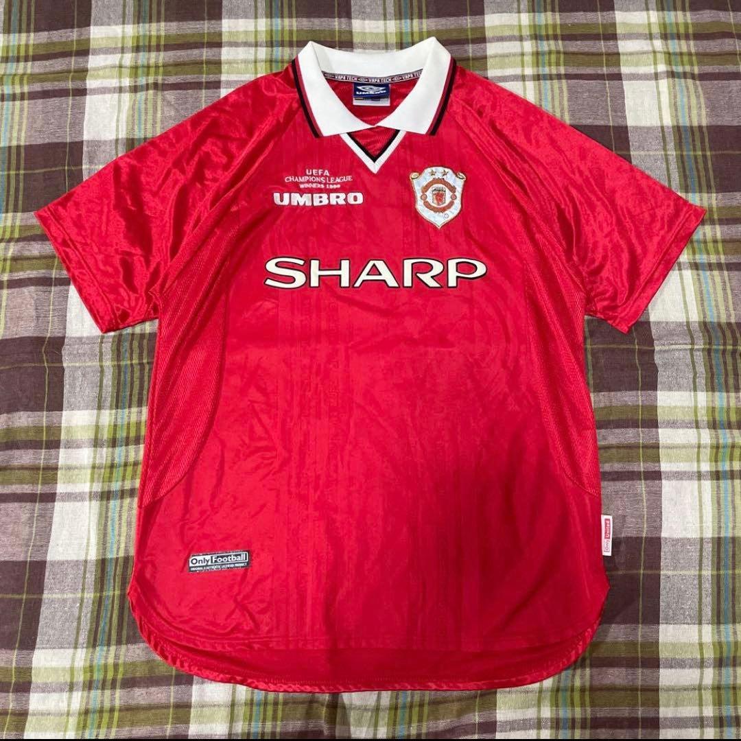 UMBRO マンチェスター・ユナイテッド　ベッカム　ユニホーム　Lサイズ