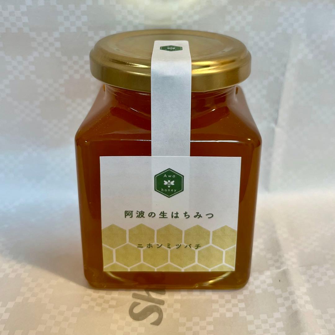 徳島県産　ニホンミツバチ　蜂蜜　240g×4個