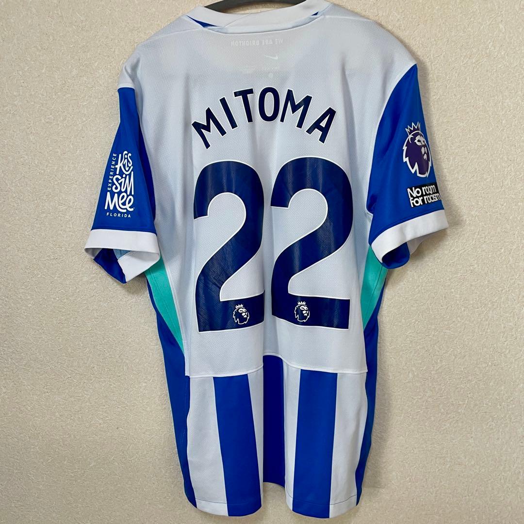 【正規品】ブライトン 25/26 ホーム 三笘薫 22 L 定価27,940円