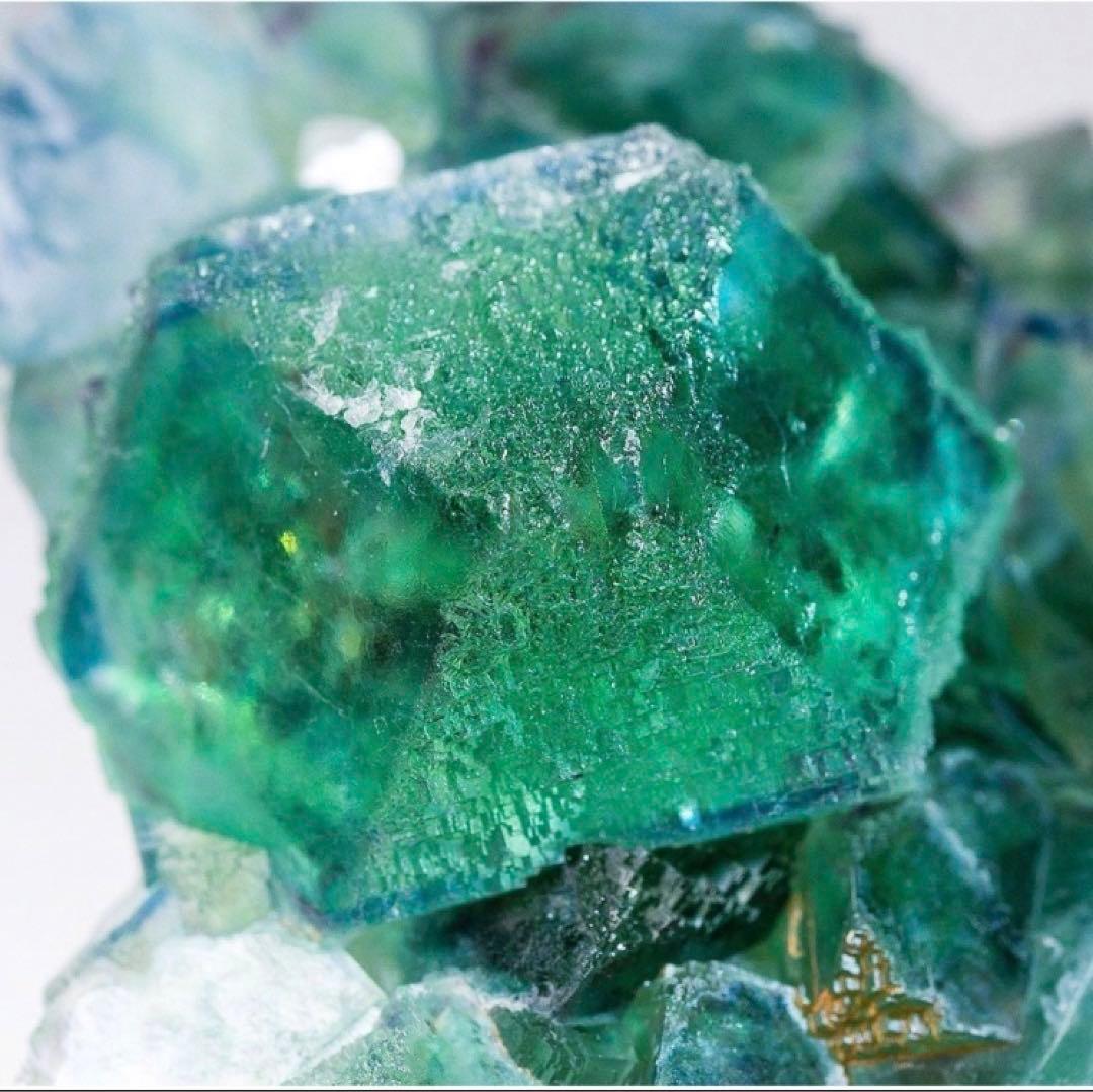 フローライト 蛍石 ナミビア オコルス 天然石 原石 鉱物標本 鉱石 F2