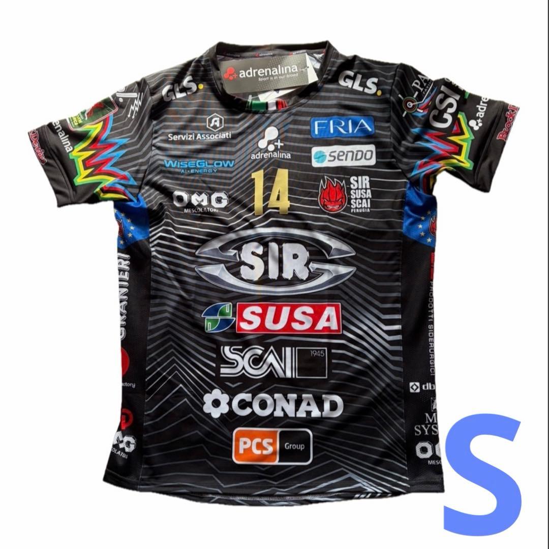 石川祐希 ペルージャユニフォーム25/26 ホーム（黒）Sサイズ